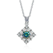 1.0 Ct Round Diamond Necklace-Evani Naomi Jewelry