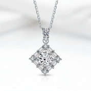 1.0 Ct Round Diamond Option Necklace