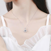 1.0 Ct Round Diamond Necklace-Evani Naomi Jewelry