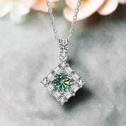 1.0 Ct Round Diamond Necklace-Evani Naomi Jewelry