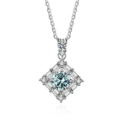 1.0 Ct Round Diamond Necklace-Evani Naomi Jewelry