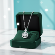 1.0 Ct Round Diamond Option Necklace with Twinkle Setting
