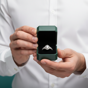 1.00 ct Oval Cut Diamond Option Vintage Style Engagement Ring - Evani Naomi Jewelry