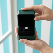 1.0ct Diamond Option Snowflake White Gold Engagement Ring