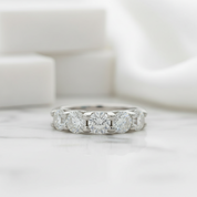 1.25 ct Five Pieces Diamond Wedding Band-Evani Jewelry