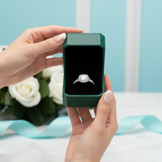 1.5 Ct Round Cut Split Shank Engagement Ring
