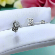 1.5 Ct Trilliant Cut Diamond Stud Earrings-Evani Naomi Jewelry