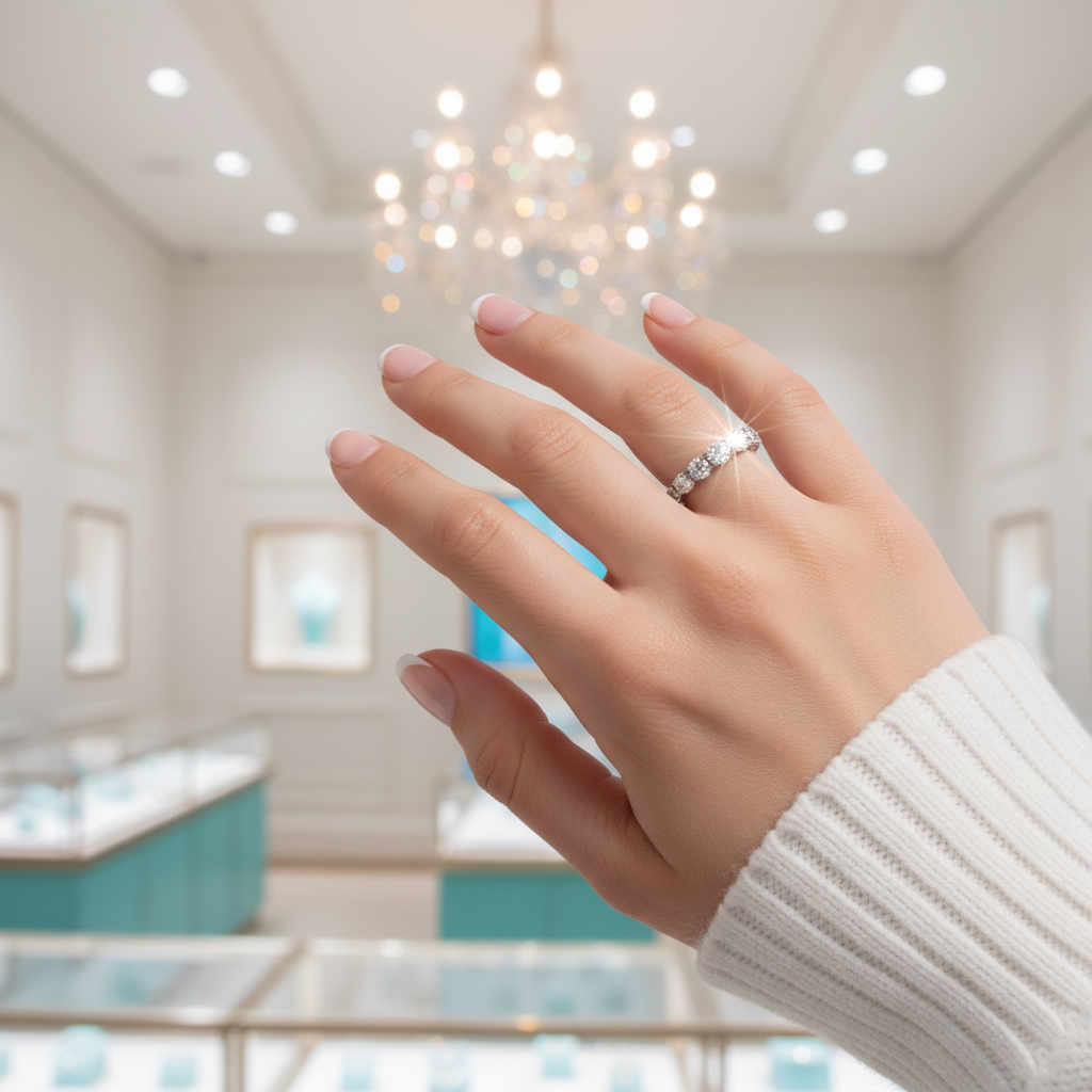 1.5 Cttw Round Diamond Wedding Band-Evani Jewelry