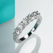 1.5 Cttw Round Diamond Wedding Band-Evani Naomi Jewelry