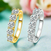 1.5 Cttw Round Diamond Wedding Band-Evani Naomi Jewelry