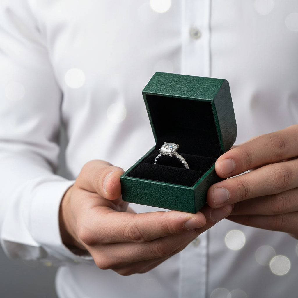 1.5ct Cushion Cushion Cut Diamond OptionEngagement Ring - Evani Naomi Jewelry