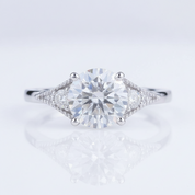 1.5ct Round Cut Diamond OptionEngagement Ring - Evani Naomi Jewelry