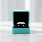 1.75 ct Seven Pieces Round Diamond Wedding Band-Evani Jewelry