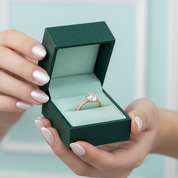 1.90 Ct Round Brilliant Cut Diamond Option 14k Yellow Gold Engagement Ring - Evani Naomi Jewelry