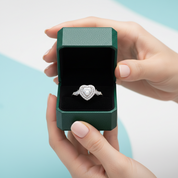 1ct Heart Cut Diamond Option Engagement Ring - Evani Naomi Jewelry