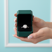1ct Round Cut Diamond OptionEngagement Ring - Evani Naomi Jewelry