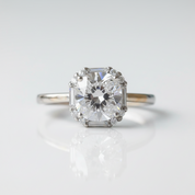 1ct Round Cut Diamond OptionEngagement Ring - Evani Naomi Jewelry