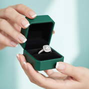 1ct Round Cut Diamond Option Solitaire Wedding Ring - Evani Naomi Jewelry