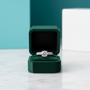 1ct VVS1 Round Cut Diamond OptionEngagement Ring - Evani Naomi Jewelry