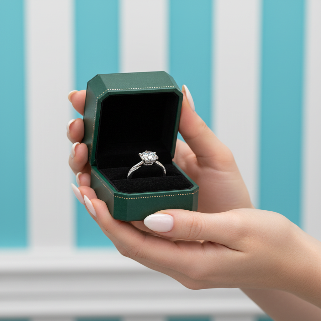2.0 Ct Round Cut Diamond Option Engagement Ring