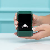 2.0 Carat Round Cut Diamond Option Split Shank Engagement Ring - Evani Naomi Jewelry