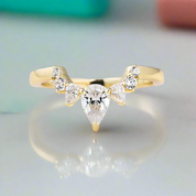 2.0 Ct Classic Round Cut Yellow Gold Solitaire Wedding Set-Evani Naomi Jewelry