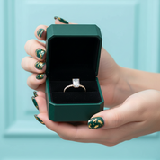 2.0 Ct Emerald Cut 14K Yellow Gold Engagement Ring - Evani Naomi Jewelry