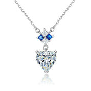 2.0 Ct Heart Shape Diamond Pendant Necklace-Evani Naomi Jewelry