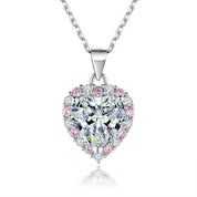 2.0 Ct Heart Shaped Diamond Necklace-Evani Naomi Jewelry