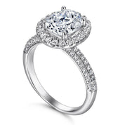 2.0 Ct Oval Cut Diamond Classic Engagement Ring-Evani Naomi Jewelry