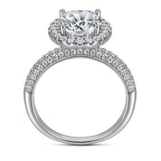 2.0 Ct Oval Cut Diamond Classic Engagement Ring-Evani Naomi Jewelry