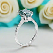 2.0 Ct Oval Diamond 10K Solid Gold Engagement Ring-Evani Naomi Jewelry