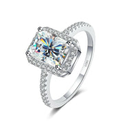 2.0 Ct Radiant Cut Diamond Engagement Ring-Evani Naomi Jewelry