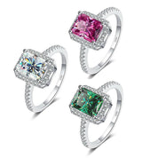 2.0 Ct Radiant Cut Diamond Engagement Ring-Evani Naomi Jewelry