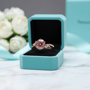 2.0 Ct Ruby Birthstone Round Cut Engagement Ring-Evani Jewelry