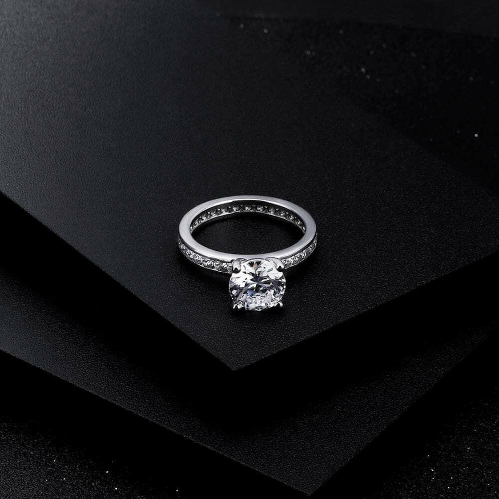 2.0 Ct Round Cut Diamond Engagement Ring-Evani Naomi Jewelry