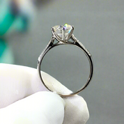 2.0 Ct Round Cut Diamond Engagement Ring-Evani Naomi Jewelry