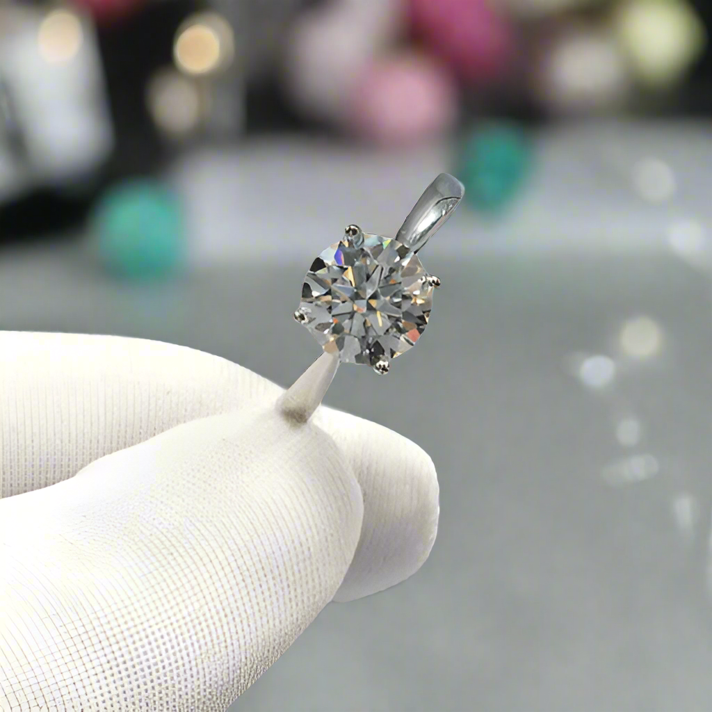 2.0 Ct Round Cut Diamond Engagement Ring-Evani Jewelry