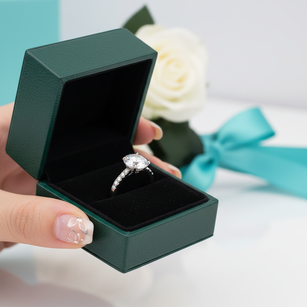2.0 Ct Round Cut Diamond Option Engagement Ring - Evani Naomi Jewelry