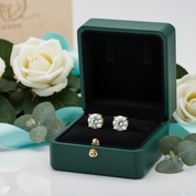 2.0 Ct Round Cut Diamond OptionStud Earrings