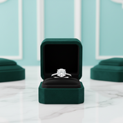 2.0 Ct Round Cut White Gold Diamond OptionRing - Evani Naomi Jewelry
