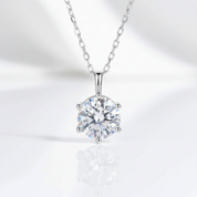 2.0 Ct Round Diamond OptionPendant Necklace