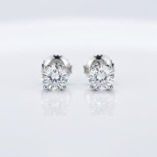 2.0 Ct Round Diamond Stud Earrings-Evani Jewelry