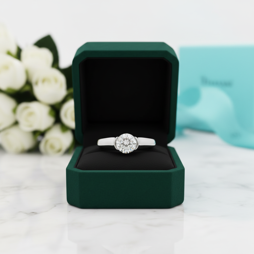 2.0 Ct Round Diamond OptionWedding Ring