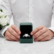 2.0 Ct VVS Diamond Option Heart Shape Wedding Ring