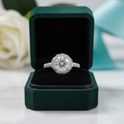 2.0ct Diamond Option Romantic Blossom White Gold Engagement Ring