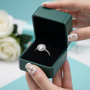 2.0ct Diamond Option Romantic Blossom White Gold Engagement Ring