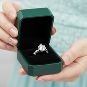 2.0ct Diamond Option Swan Design Engagement Ring in White Gold