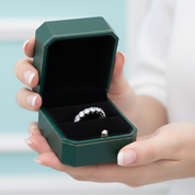 2.1 Ctw Round Diamond Option Full Eternity Wedding Band - Evani Naomi Jewelry