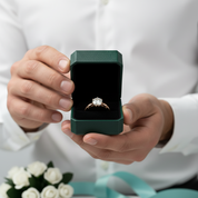 2.5 ct Round Brilliant Cut Diamond Option 14k Rose Gold Engagement Ring - Evani Naomi Jewelry